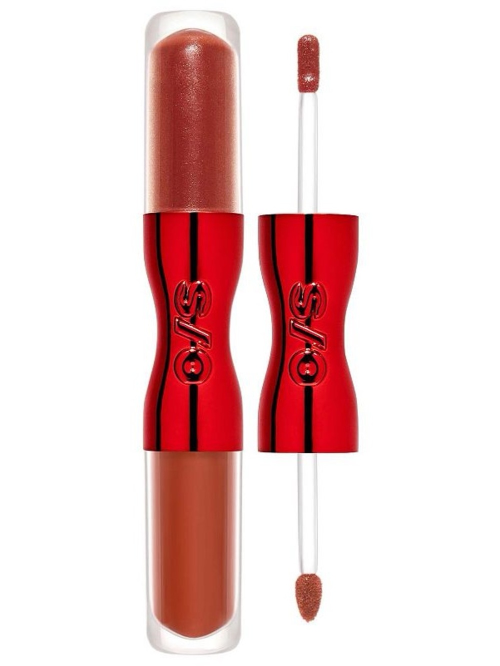 O/S NIB Lip Snatcher Hydrating Liquid Lipstick and Lip Gloss Duo mutha starrr